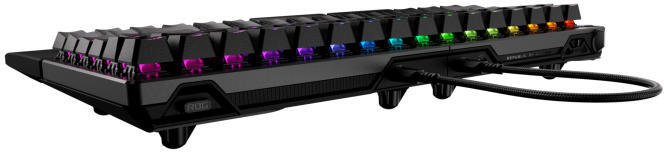 Клавіатура ASUS ROG Falcata Split HFX V2 Magnetic Switch WL/BT/USB Black (90MP043H-BKUA20)