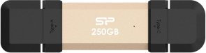 Зовнішній SSD-накопичувач Silicon Power DS72 250GB Gold (SP250GBUC3S72VPG)