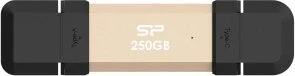 Фото: Зовнішній SSD-накопичувач Silicon Power DS72 250GB Gold (SP250GBUC3S72VPG) № 2 | KTC