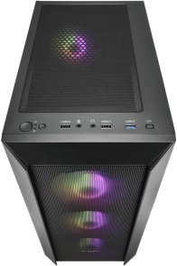 Корпус FSP CMT218AB Black with window