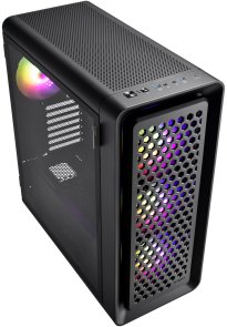 Корпус FSP CUT593A Black with window (CUT593AB)