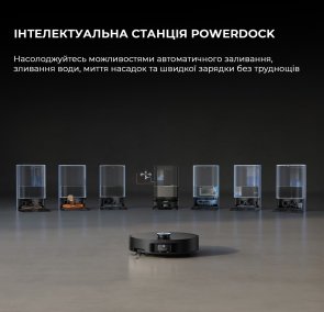 Робот-пилосос Dreame Robot Vacuum X50 Ultra Black (1155345)