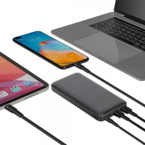 Батарея універсальна Riva RivaPower VA2101 10000mAh 22.5W Black (RIVAPOWER VA2101 (Black))