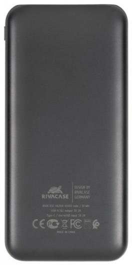 Батарея універсальна Riva RivaPower VA2031 10000mAh 10W Black (RIVAPOWER VA2031 (Black))