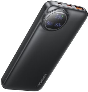 Батарея універсальна Essager Heteromypil 22.5W digital display 10000mAh Black (EDY1W-YT01-Z)