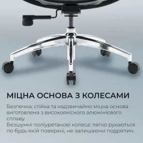 Фото: Крісло SIHOO Doro S100 Black (S100-M301) № 15 | KTC