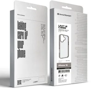 Фото: Чохол ArmorStandart for Apple iPhone 16 - UNIT2 Titanium Grey (ARM79286) № 2 | KTC