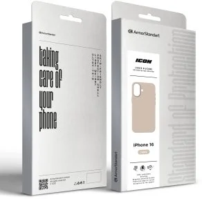 Фото: Чохол ArmorStandart for Apple iPhone 16 - ICON2 Case Ivory (ARM79625) № 9 | KTC