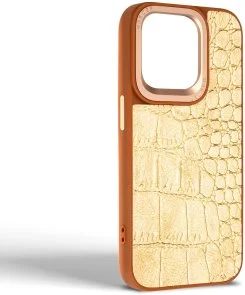 Фото: Чохол Harder for Apple iPhone 15 Pro - Crocosaur Beige (ARM76703) № 2 | KTC