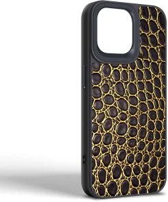 Фото: Чохол Harder for Apple iPhone 15 Pro Max - Crocosaur Black (ARM76707) № 2 | KTC