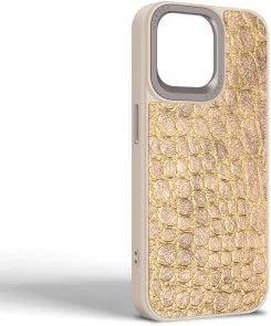 Фото: Чохол Harder for Apple iPhone 15 Pro Max - Crocosaur Titanium (ARM76711) № 2 | KTC