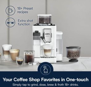 Кавомашина DeLonghi EXAM 440.55 W Rivelia (EXAM44055W)