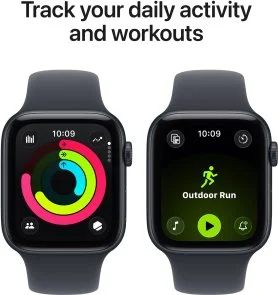 Фото: Смарт годинник Apple Watch SE 3 GPS - 44mm Midnight Aluminium Case with Midnight Sport Band - M/L (MEHQ4) № 6 | KTC