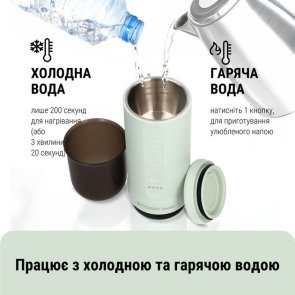 Кавоварка еспресо акумуляторна BUYDEEM OTEM-01 Cozy Greenish