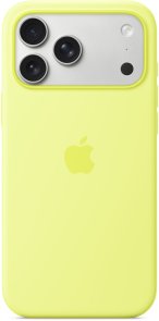 Чохол Apple for iPhone 17 Pro Max - Silicone Case with MagSafe Neon Yellow (MGFM4)