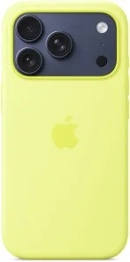 Фото: Чохол Apple for iPhone 17 Pro - Silicone Case with MagSafe Neon Yellow (MGFF4) № 3 | KTC