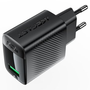 Зарядний пристрій Acefast A90 18W Black (6974316283249)
