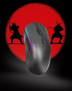 Фото: Миша Yenkee YMS 3500BK Samurai Wireless Black (45018706) № 5 | KTC