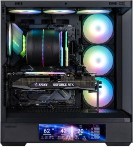 Корпус Zalman P40 DS Black with window (P40DSBLACK)