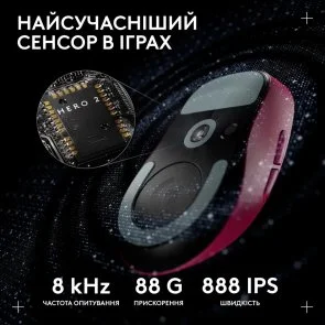 Фото: Миша Logitech G Pro X Superlight 2 Dex Wireless Pink (910-007373) № 4 | KTC