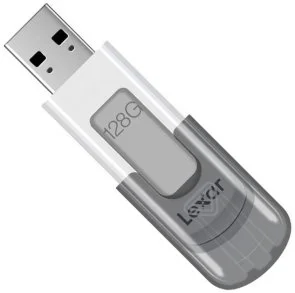 Фото: Флешка USB Lexar JumpDrive V100 128Gb Gray (LJDV100-128ABGY) № 3 | KTC