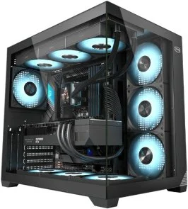 Фото: Корпус PCCooler C3 T700 Black with window (C3-T700BKD001-GL) № 8 | KTC