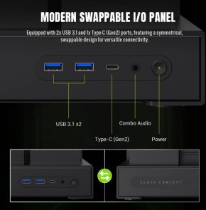 Корпус Gamemax Blade Concept Black