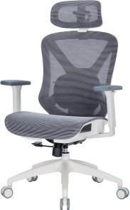 Крісло OfficePro Atlas OC630-W-DG-DG White/Dark Gray