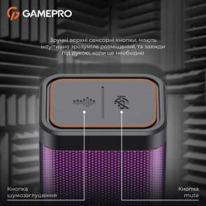 Мікрофон GamePro UGM117B, Black