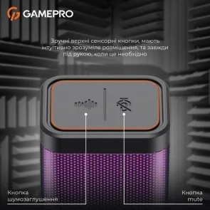 Фото: Мікрофон GamePro UGM117B Black № 9 | KTC