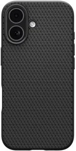 Фото: Чохол Spigen for Apple iPhone 17 - Liquid Air Matte Black (ACS10369) № 3 | KTC