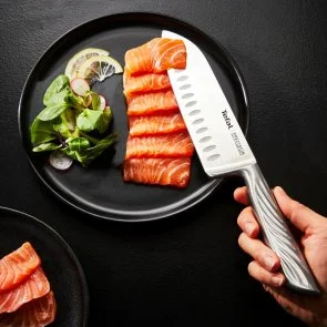 Фото: Ніж кухонний сантоку Tefal Precision 16.5cm Stainless steel (K2891124) № 12 | KTC