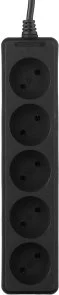 Фото: Мережевий фільтр 2E U05M3BK 5/3m Black (2E-U05M3BK) № 2 | KTC