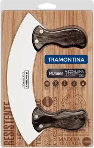 Фото: Ніж кухонний меццалуна Tramontina POLYWOOD 25cm Brown (21147/190) № 3 | KTC