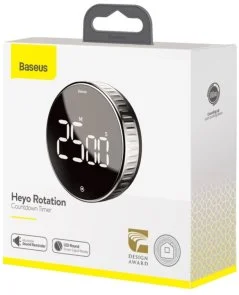 Фото: Магнітний таймер Baseus Heyo Rotation Countdown Black (ACDJS-01) № 3 | KTC