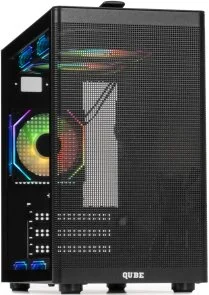 Фото: Корпус QUBE Bring ARGB Black with window (BRING_GBNU3) № 2 | KTC