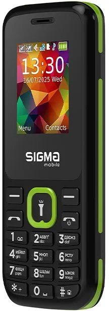 Фото: Мобільний телефон SIGMA X-Style 171 Mini Black/Green № 2 | KTC
