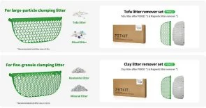 Фото: Набір магнітних решіток для лотків PETKIT Magnetic Cat Litter Remover Set (P99023) № 5 | KTC
