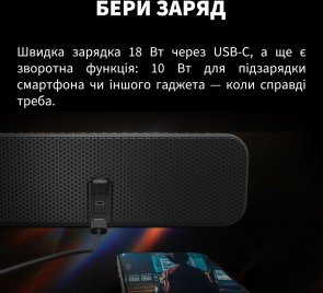 Портативна колонка Klipsch Detroit Bluetooth Black (1072202)