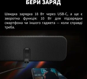 Фото: Портативна колонка Klipsch Detroit Bluetooth Black (1072202) № 18 | KTC