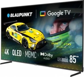Фото: Телевізор QLED Blaupunkt 85QBG8000S (Google TV, Wi-Fi, 3840x2160) № 3 | KTC