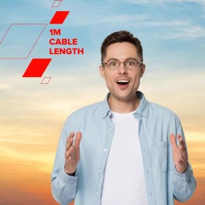 Кабель Canyon OnWire 60CL 60W Type-C / Type-C 1m Black (CND-CCAP60AB10B)