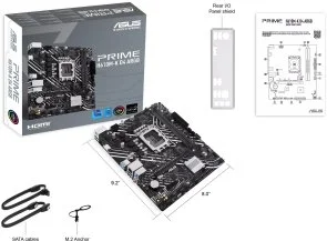 Фото: Материнська плата ASUS PRIME H610M-K D4 ARGB № 5 | KTC