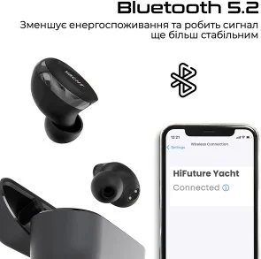 Фото: Навушники HiFuture Yacht Black (yacht.black) № 2 | KTC