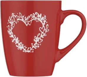 Фото: Чашка Ardesto Heart 320ml Red (AR3467R) № 3 | KTC