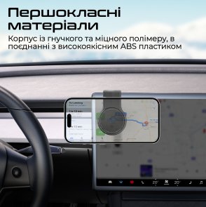 Кріплення для мобільного телефону Promate Laxmount-15w (6959144065359)