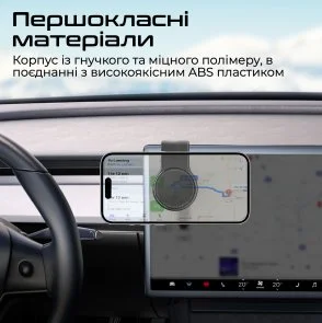 Фото: Кріплення для мобільного телефону Promate Laxmount-15w (6959144065359) № 5 | KTC