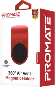 Кріплення для мобільного телефону Promate AirGrip-3 Red (airgrip-3.red)