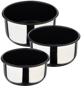 Фото: Набір посуду Bergner Click and cook 1.5L/ 2.1L /3L 4pcs (BG-32293-MM) № 8 | KTC