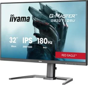 Фото: Монітор iiyama G-MASTER GB3271QSU-B2 Black - 31.5" IPS / 2560×1440 / 180 Гц / AMD FreeSync Premium / HAS № 3 | KTC